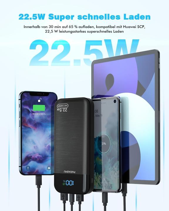 Actual product image Paidashu VS2 (27000 mAh, 22.50 W, 22.50 Wh)