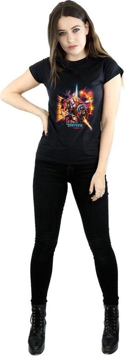 Image du produit - T-shirt GUARDIANS OF THE GALAXY VOL. TEAM POSTER - Femme (L)