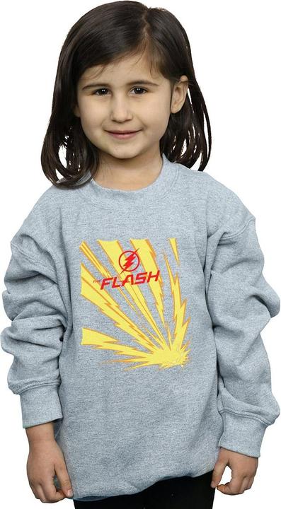Actual product image Girls The Flash Lightning Bolts Sweatshirt (116)