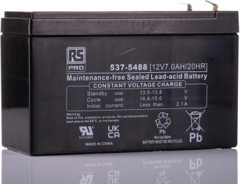 Produktbild Rs Pro Lead Acid Rechargeable Battery (12 V, 7000 mAh)