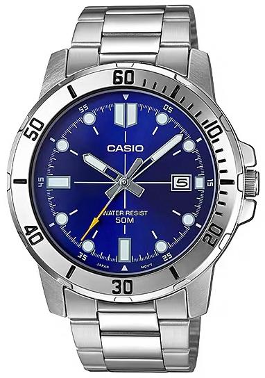 Casio MTP-VD01D-2EVUDF Herrenuhr + BOX (220 mm)