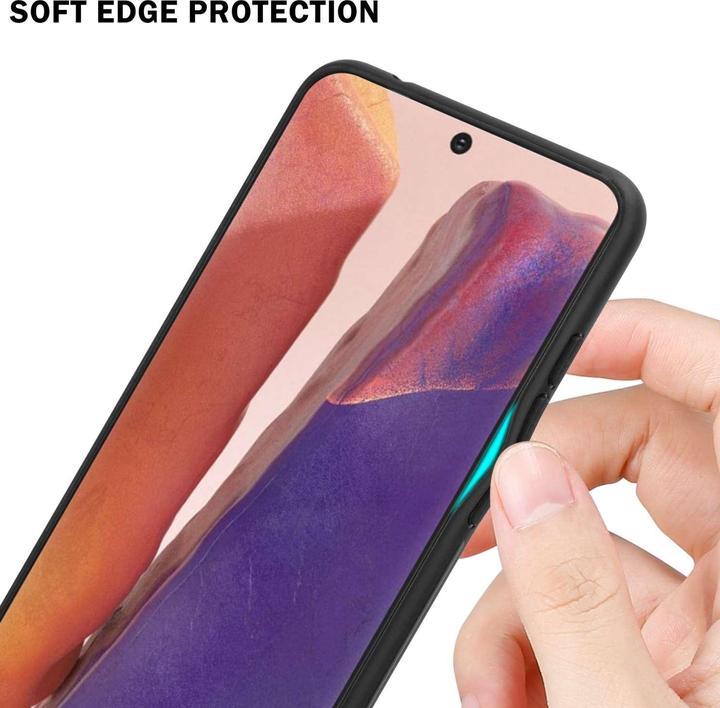 Actual product image Cadorabo Bumper Case for Samsung Galaxy NOTE 20 TPU 2 Farben Glas (Samsung Galaxy Note 20)