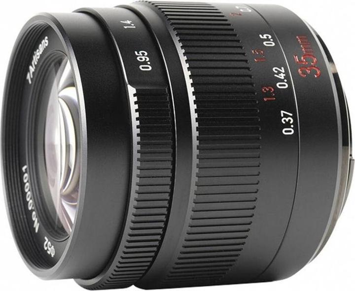 7artisans 35 mm f/16 - 0.95, Canon EF-M (Canon EF-M, APS-C / DX)