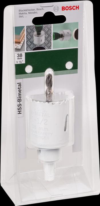 Produktbild Bosch Zubehör Lochsäge HSS-Bimetall Durchmesser = 38 mm (38 Millimeter)