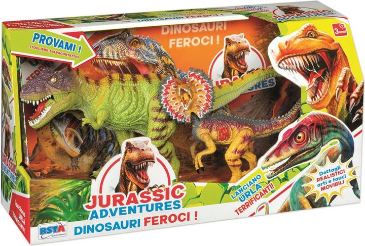 Rs Toys 2 ass.ti jurassic adventures 2 animali con voci
