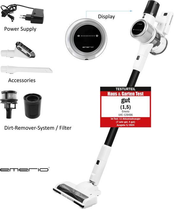 Actual product image Emerio HEPA filter