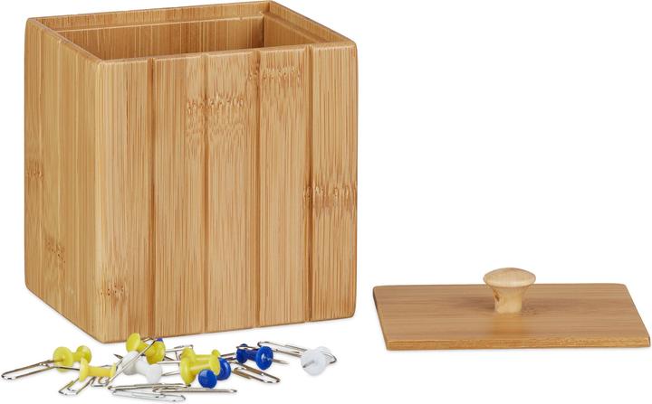 Image du produit Relaxdays Caisse en bois (10 x 8 x 11.5 cm)