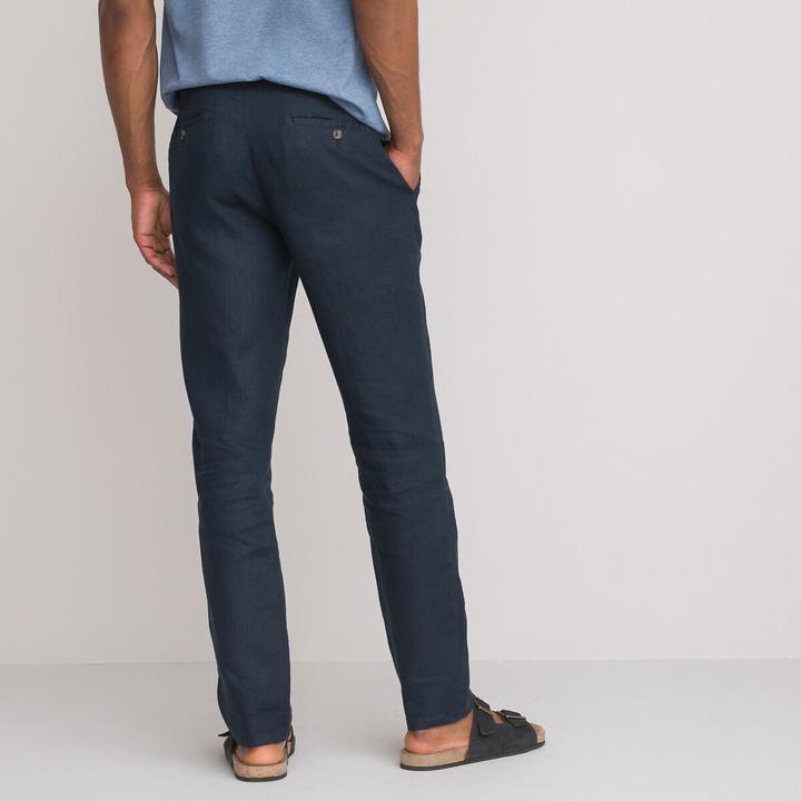 Actual product image La Redoute Collections Linen trousers (50)