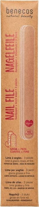 Benecos Nail file sandpaper + birch wood