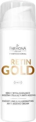 Immagine prodotto Farmona PROFESSIONAL Retin Gold Smoothing&Illuminating Anti-Ageing Cream crema wygładzająco-lifti (Crema 24h)