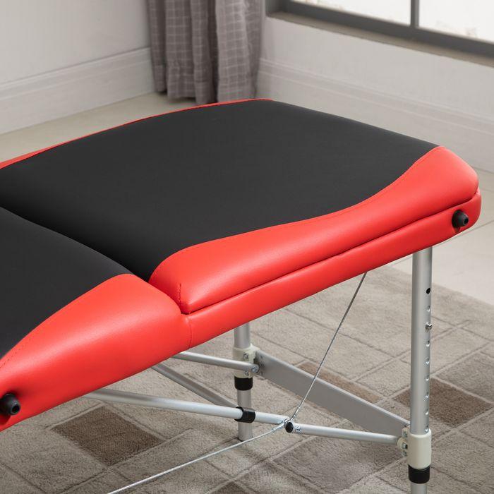 Image du produit Swisshandel24 Tables de massage pliantes Tables cosmétiques Table de massage réglable en hauteur avec appui-tête