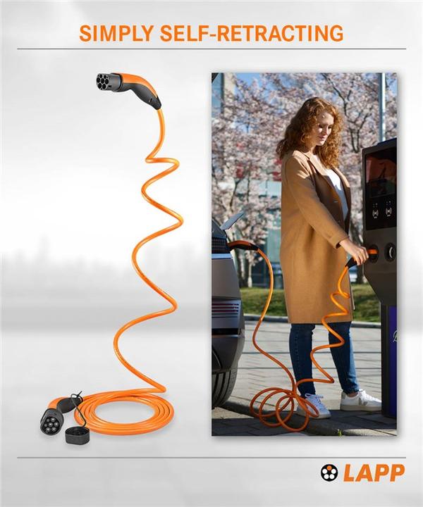 Image du produit Lapp Mobility Helix (Type 2, 22 kW, 32 A, 5 m)