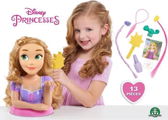 Image du produit Disney Princess Tête coiffante Rapunzel