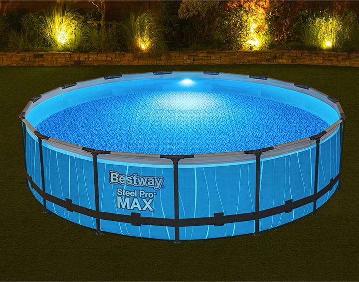 Produktbild Bestway Stee Por Max Pool Set 457x107cm (Ø 457 x 107cm)