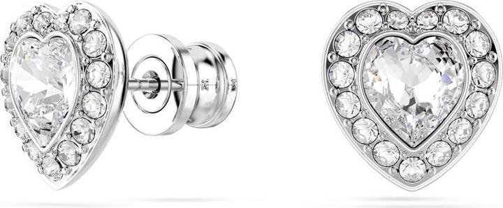 Immagine prodotto Swarovski x Ariana Grande Ohrstecker Verschiedene Schliffe Herz Weiss Rhodiniert (Metallo Swarovski)