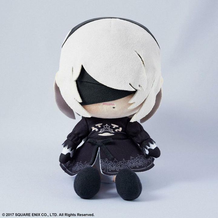 Actual product image Square Enix NieR Automata peluche 2B (YoRHa No.2 Type B) 20 cm (20 cm)