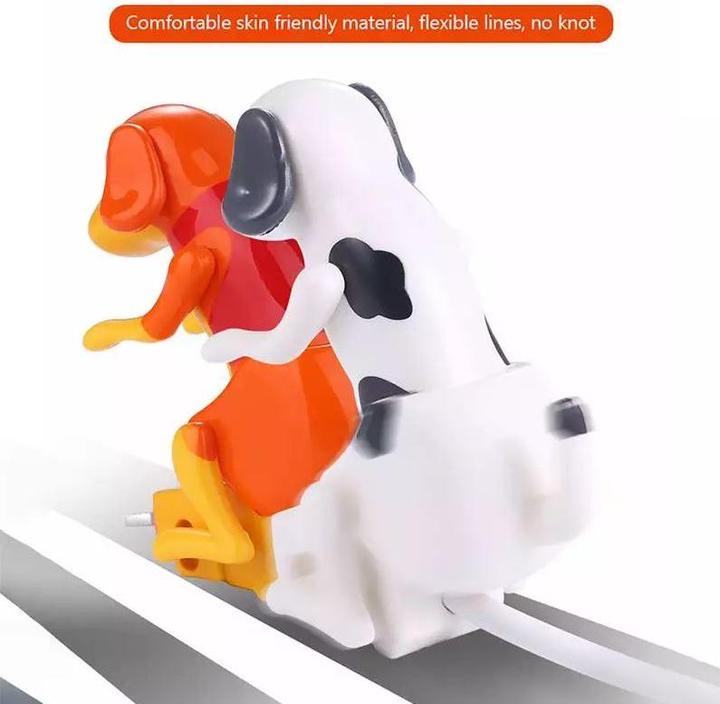 Image du produit PhoneLook Câble chargeur (1 m) USB-C vers USB-A chien excité qui bouge (1 m)