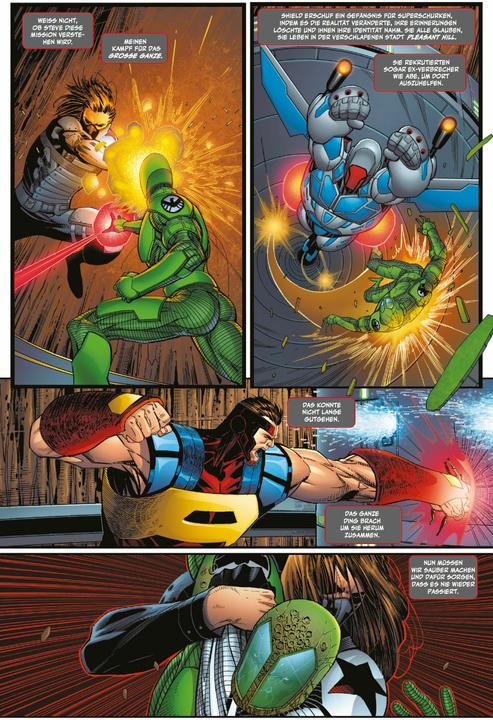 Actual product image Panini Thunderbolts Anthologie (German, Kelly, Collin/Borges, Markua, Geraldo/Bagley, 2025)