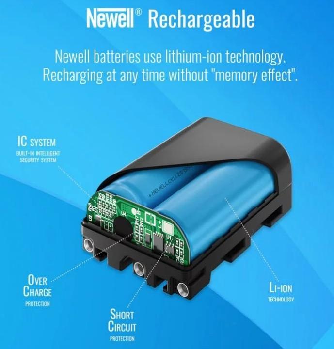 Actual product image Newell EN-EL18 battery (Rechargeable battery)