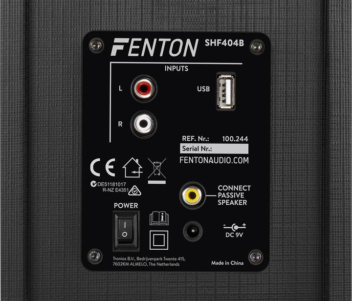 Image du produit Fenton SHF40B Noir (1 pièce, 80 W)
