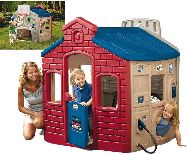 Actual product image Little Tikes Speelhuis Earth - Beige/Rood