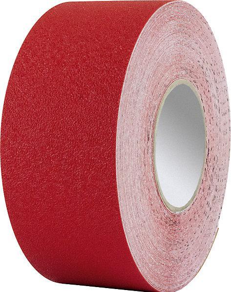 Produktbild Moravia Bodenmarkierungsband, staplergeeignet, Vinyl, Breite 75 mm, rot (75 mm)