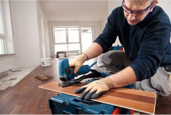Image du produit Bosch Professional Scie sauteuse GST 90 E avec 1 x lame de scie sauteuse T 144 D, dans une mallette d'artisanat
