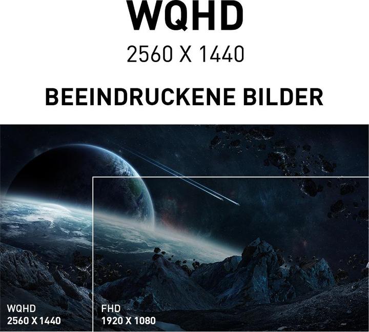 Actual product image MSI Optix MAG274QRF-QD (2560 x 1440 pixels, 27")