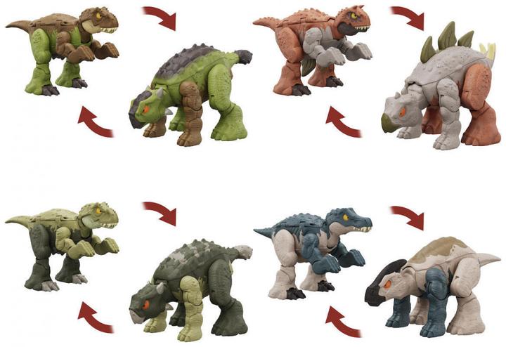 Immagine prodotto Jurassic World Fierce Changers Double Dangers Baryonyx/Parasoralophous