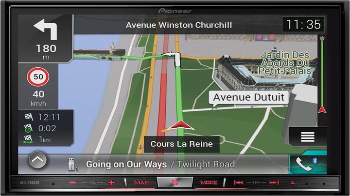 Pioneer AVIC-F88DAB inkl. DAB-Antenne (Android Auto, Apple Carplay)