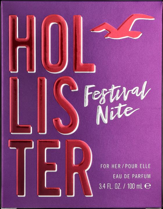 Immagine prodotto Hollister Festival Nite by Eau de Parfum Spray 100 ml (Eau de parfum, 100 ml)