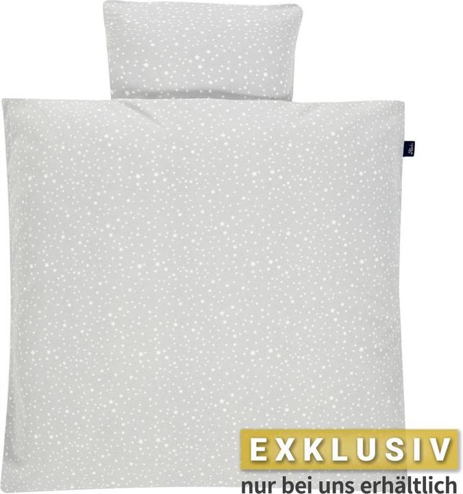 Actual product image Alvi Baby bed linen & bed sets Bed linen jersey 80 x 80 cm - Starry sky (80 x 80 cm, 35 x 40 cm)