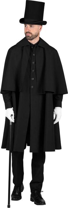 Produktbild Thetru Herren Kutschermantel, schwarz (L)