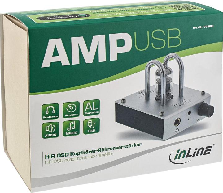 Produktbild InLine AmpUSB (USB-DAC)
