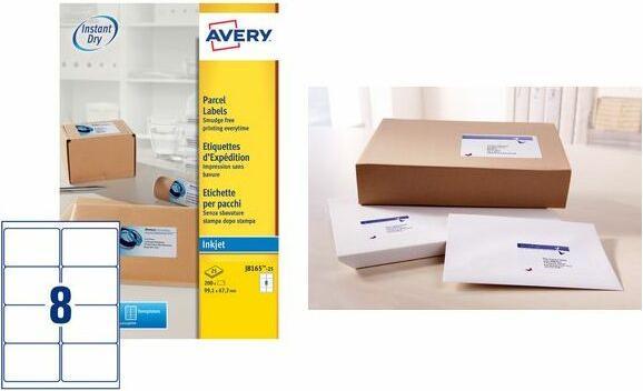Actual product image Avery Dennison Address labels