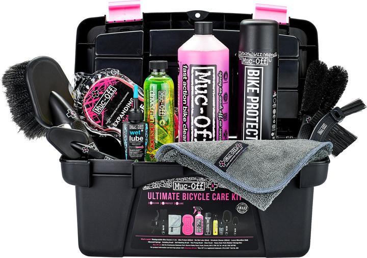 Actual product image Muc-Off Ultimate Bicycle Kit (1800 ml, Universal Lubricant, Sponge, Bicycle cleaner, Chain cleaner, Care set)