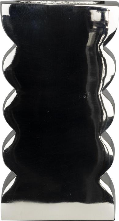 Zuiver Vase Curves S Shiny Silver (1 x, 11 x 6 cm)