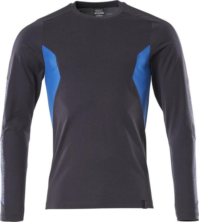 Mascot Longsleeve Accelerate Schwarzblau/Azurblau Gr.S (S)
