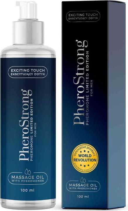 Produktbild PheroStrong Limited Edition For Men Massage Oil With Pheromones Massage Oil 100ml (100 ml)