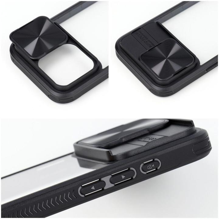 Actual product image OEM Back panel cover SLIDER case for IPHONE 7 / 8 black (Apple iPhone 7)