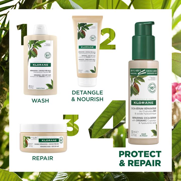 Produktbild Klorane Reparierendes Cica-Serum mit BIO-Cupuaçu (100 ml)
