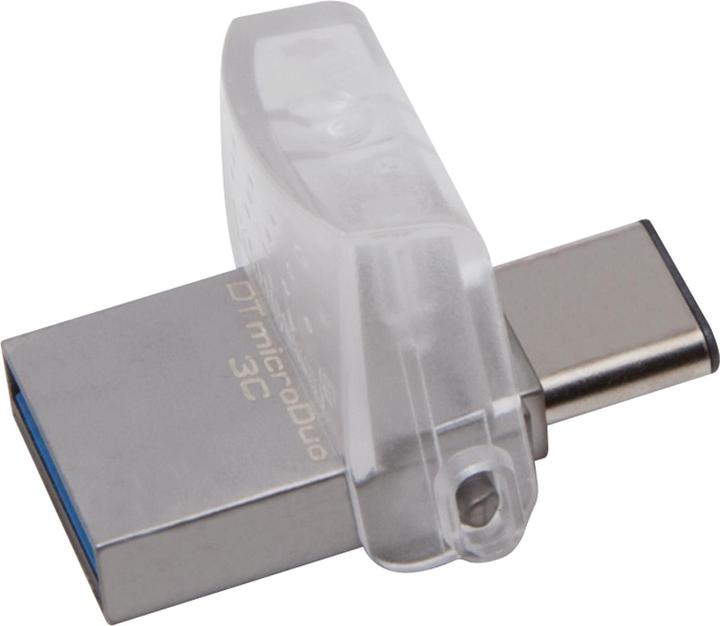 Produktbild Kingston DataTraveler microDuo 3C (128 GB, USB-C, USB-A, USB 3.1)