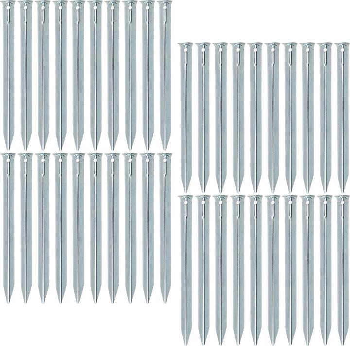 Immagine prodotto Redcliffs Picchetti per tende, profilo a V, 40 pezzi