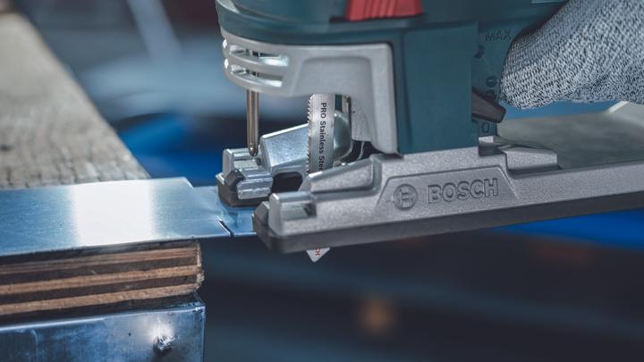Immagine prodotto Bosch Professional Zubehör Lama per seghetto alternativo PRO in acciaio inox T118EFS, 83 mm, 5 pezzi.