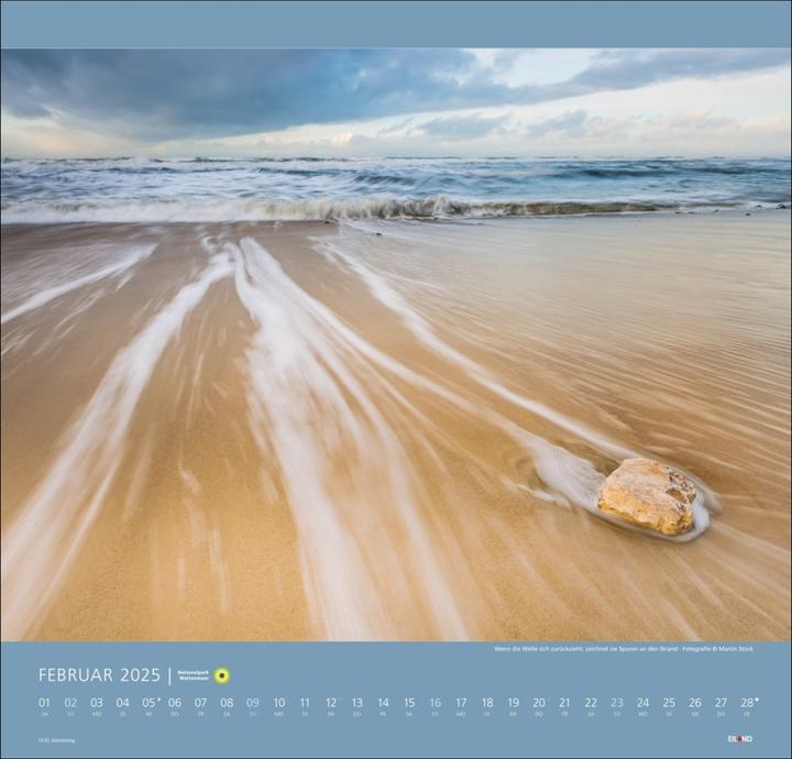 Produktbild Nationalpark Wattenmeer Edition Kalender 2025 - Martin Stock (48 x 46 cm, Harter Einband, Deutsch)