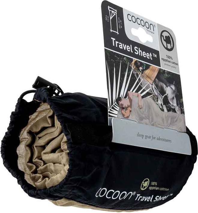 Actual product image Cocoon TravelSheet Egyptian Cotton (220 cm)