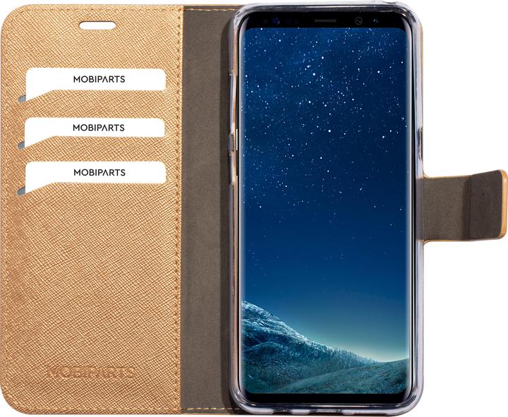 Produktbild Mobiparts Saffiano Wallet Case Samsung Galaxy S8 Copper (Samsung Galaxy S8+)