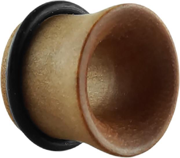 Produktbild Star Piercing Flared Tunnel aus Sawo Holz mit O-Ring (Organisch, ohne Messing)