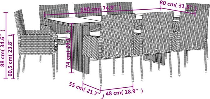 Image du produit VidaXL Sade (80 cm)
