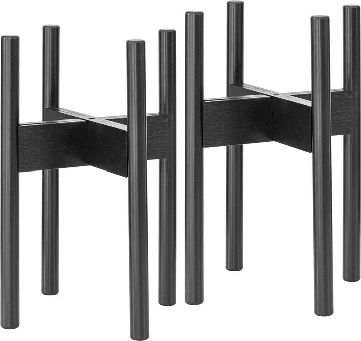 Actual product image Rubberneck Plant stand 2 pieces, Black